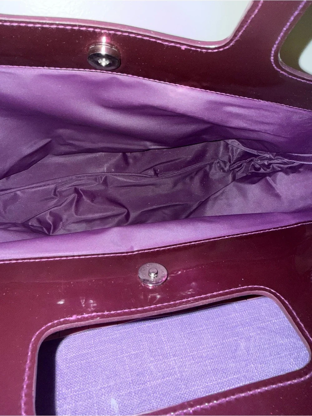 Estee Lauder Deep Purple Large Tote Weekender Overnight Travel Bag